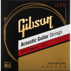Gibson 80/20 Bronze Ultra-Light Gauge 011 ACTIE 35 JAAR GUITARKING