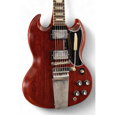Gibson Custom Murphy Lab 1964 SG Standard Reissue w/ Maestro  Ultra Light Aged Cherry Red