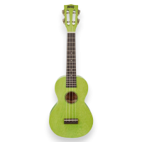 Mahalo Island Series Concert Ukulele, Sea Green, with bag