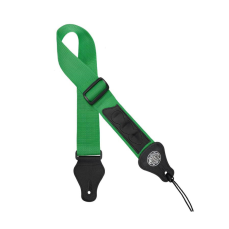 Gaucho gitaarband with 3 pick holders green