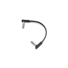 RockBoard Flat TRS Cable Black 15cm