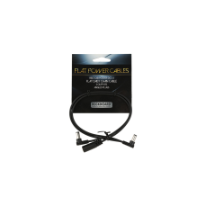 RockBoard Flat Daisy Chain Cable Black 2 Outputs Haaks 30cm