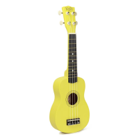 Korala Sopraan Ukulele Geel