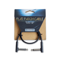 RockBoard Flat Patch Cable Black 30cm