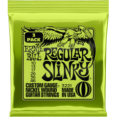 Ernie Ball Regular Slinky 10-46  3pack