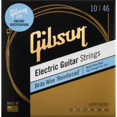 Gibson Brite Wire Reinforced Electric Guitar Strings Light Gauge