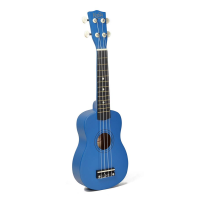 Korala Sopraan Ukulele Blauw