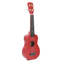 Korala Sopraan Ukulele Rood