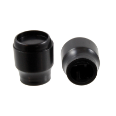 Vintage Barrel Knob Black 2-Pack