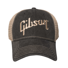 Gibson Baseball Cap Faded Denim