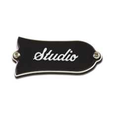 Gibson Truss Rod Cover, "Studio" (Black)