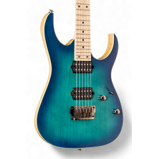 Ibanez RG652AHMFX Nebula Green Burst Prestige