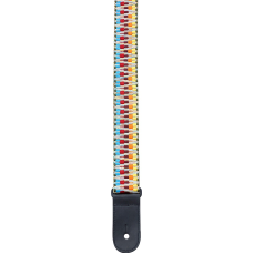 Gitaar/Ukulele Strap Rainbow 1