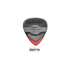 Dava Plectrum Rock Control Delrin per stuk