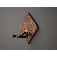 Berben Guitar Wallhanger Optical Illusion Oak Dark (alleen online)