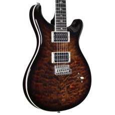 PRS SE Custom 24 Quilted Maple - Black Gold Sunburst