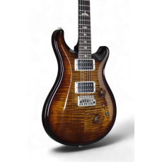 PRS Custom 24 Black Goldburst Flame Top Patt Thin 2