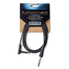 RockBoard Flat Patch Cable Black 100cm