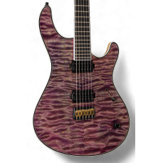 Mayones 40TH Anniversary Regius 6 Quilted Maple 3A Purple