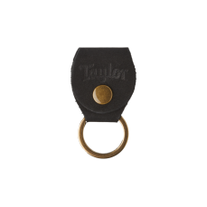 Taylor Key Ring with Pick Holder Black