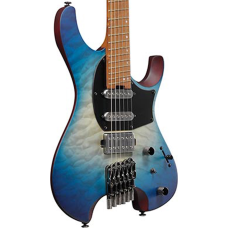 Ibanez Quest QX54QM Headless Blue Sphere Burst Matte